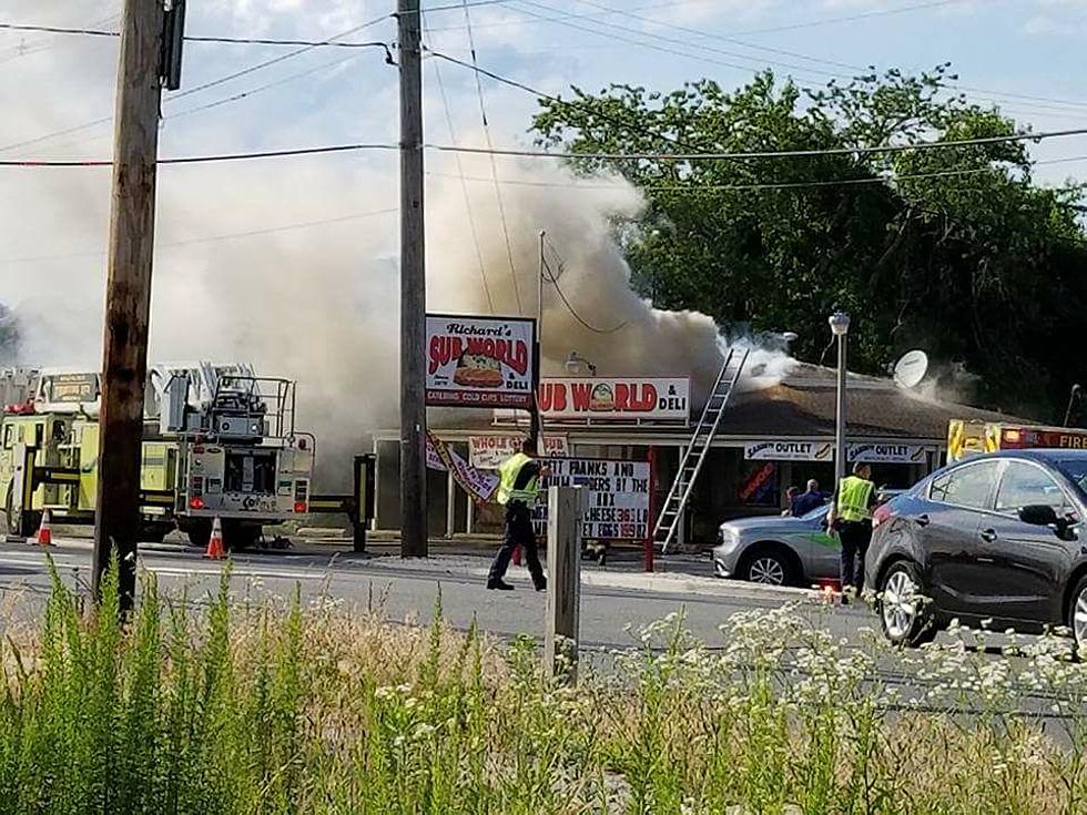 Emergency crews put out three-alarm fire at Richard&#8217;s Sub World and Deli Tuesday