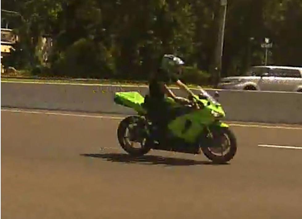 Howell Police looking for Neon Green Motorcyle driver who ignored order to pull over