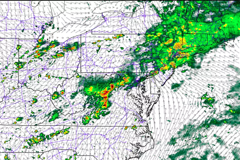 Showers and thunderstorms return to NJ Tuesday