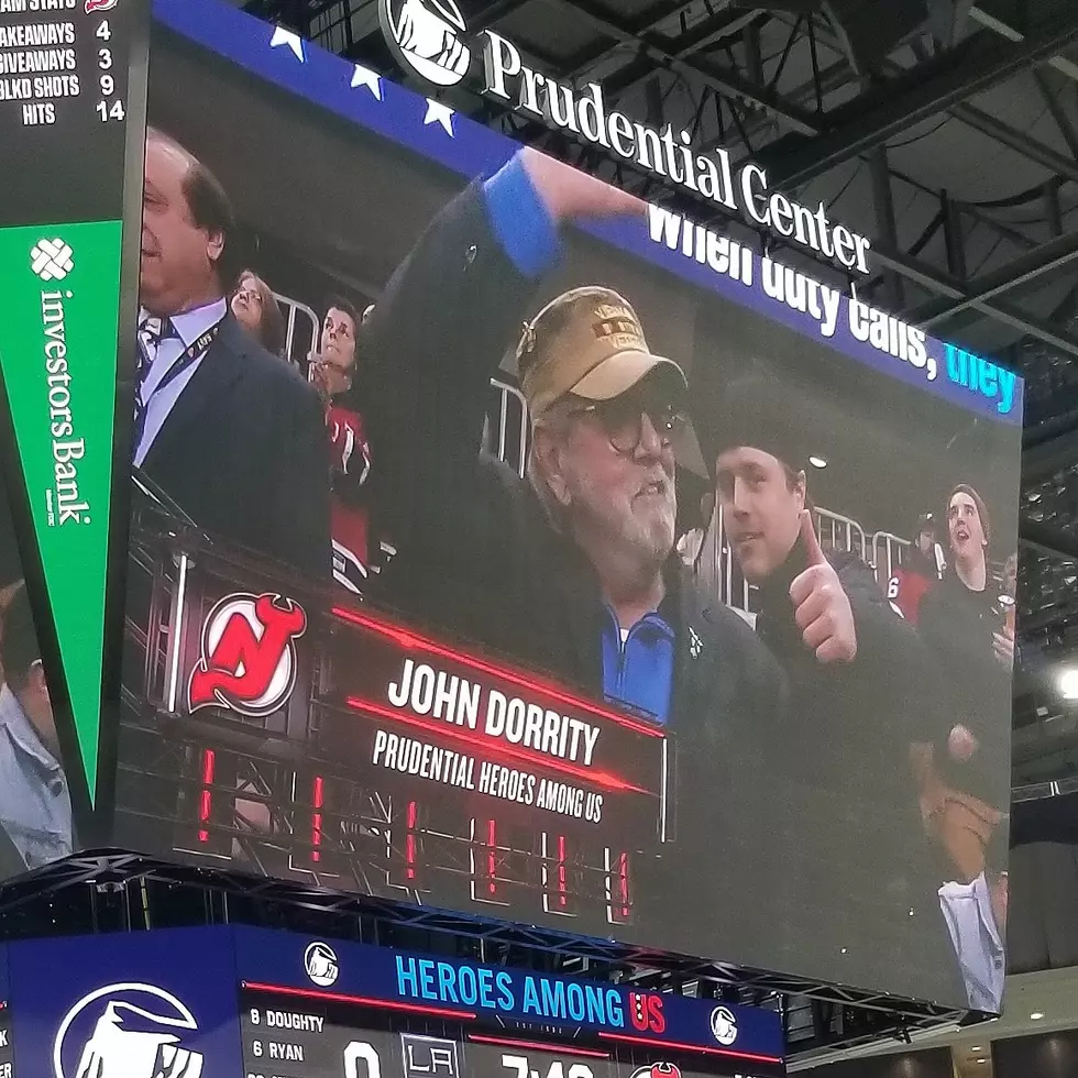 NJ Devils Honor Ocean County Veteran