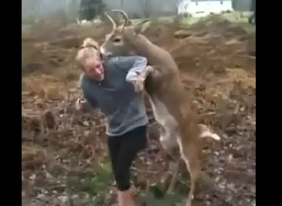 Deer Tries to Mate With Girl [VIDEO]