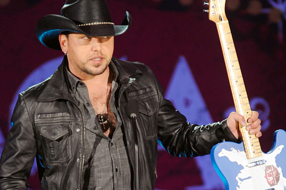 Jason Aldean Fights Away Tears While Accepting Artist of the Year Honor at the 2011 American Country Awards