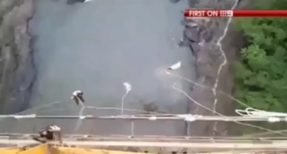 Bungee Cord Breaks During Jump [VIDEO]