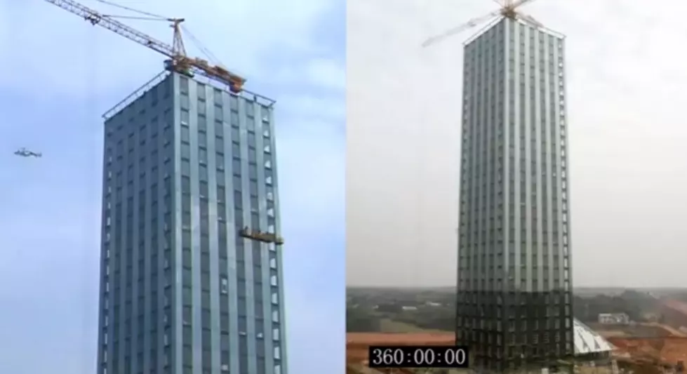 30-Story Hotel Built In 15 Days [VIDEO]