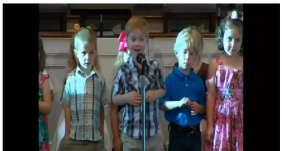 Kid Recites Bible and George Strait [VIDEO]