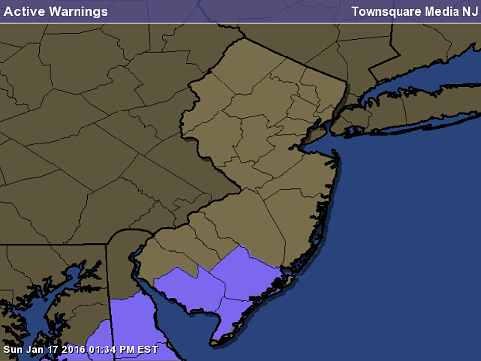 Some snow possible for parts of NJ this evening