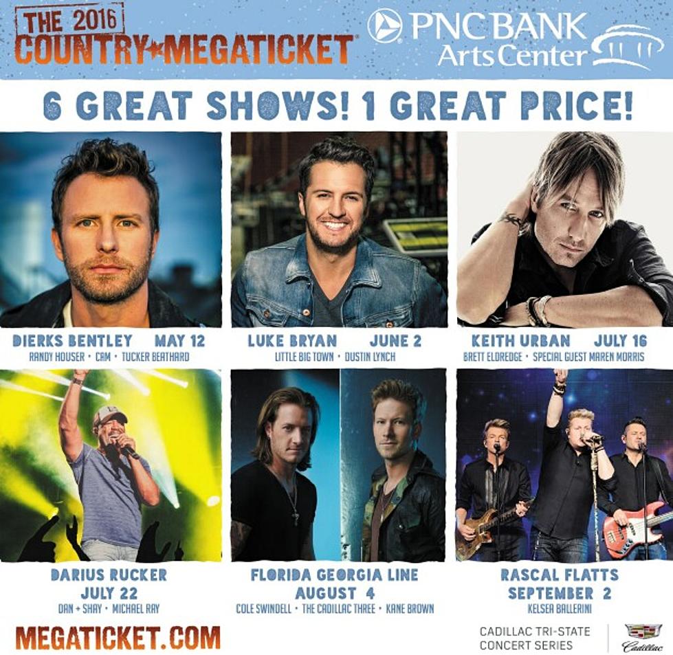 See 6 Great Shows At PNC Arts Center with MegaTicket