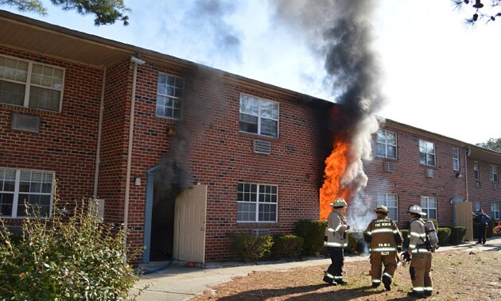 Fire at Mays Landing Apartment Complex