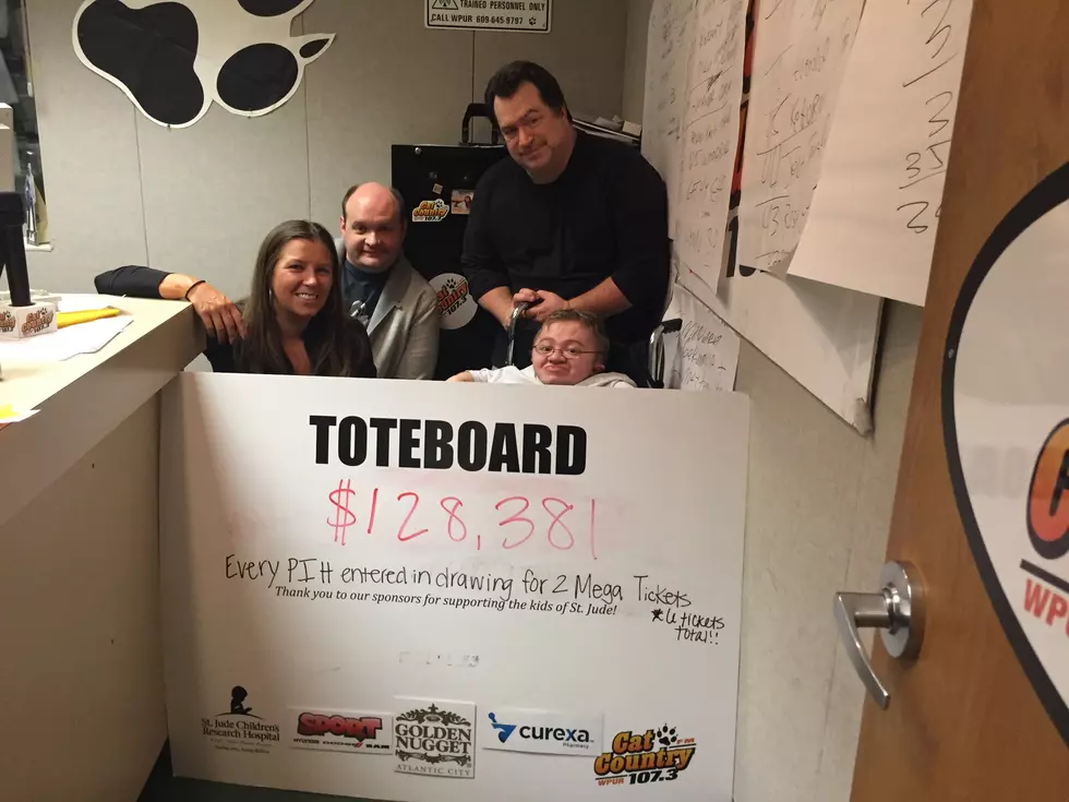 The Final Total for the Cat Country Cares for St. Jude Kids Radiothon is&#8230;