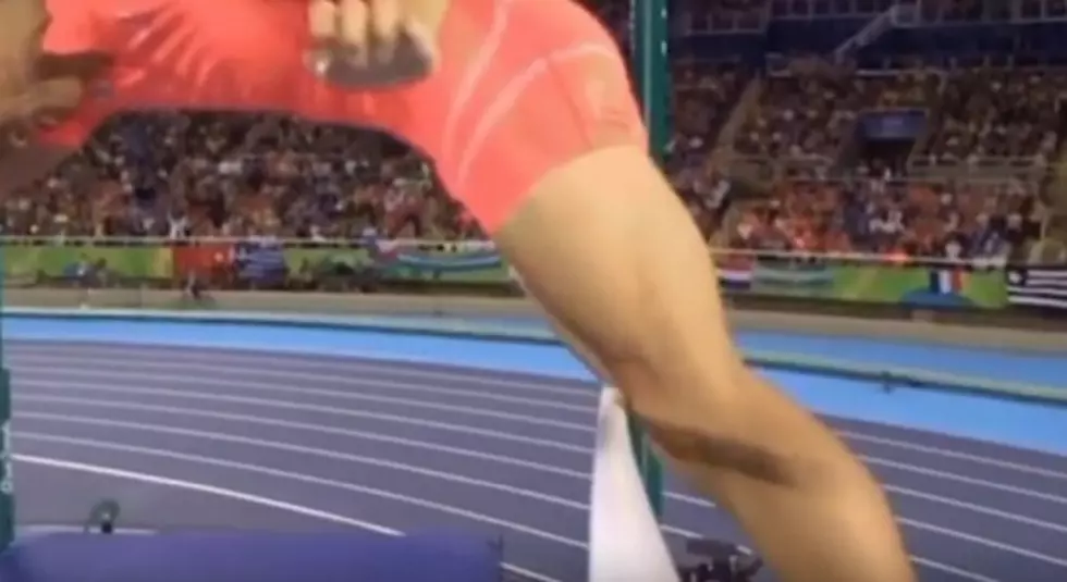 Pole Vaulter Fails to Advance Because of Certain Male Body Part [NSFW]