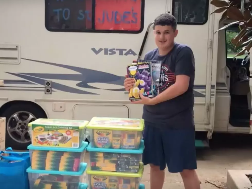 South Jersey Boy With Autism Collects Crayons for Kids with Cancer [VIDEO]