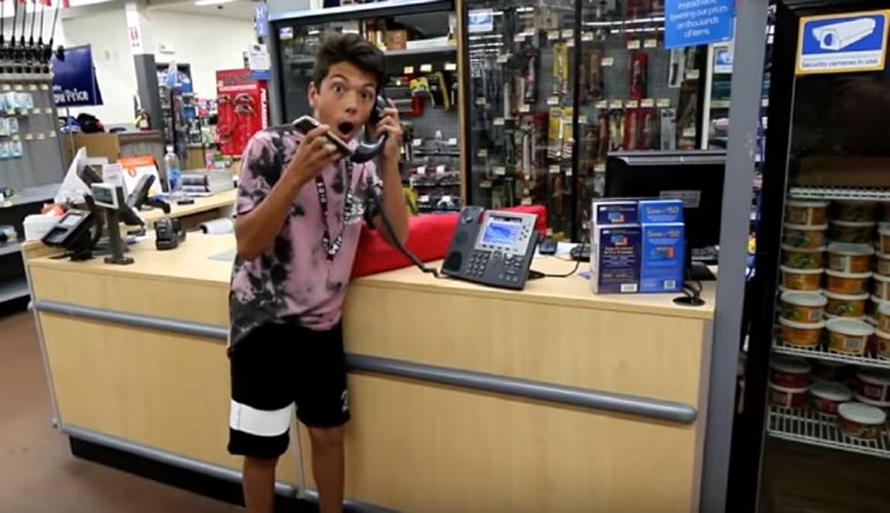 Kid and Dad Film Video Prank at Cape May County Walmart [VIDEO]