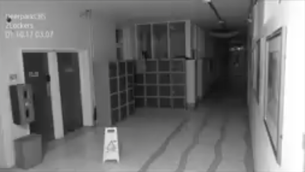 Ghost Haunting the Halls at High School Caught On Camera [VIDEO]