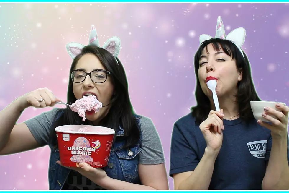 Taste Testing Unicorn Magic Ice Cream [VIDEO]