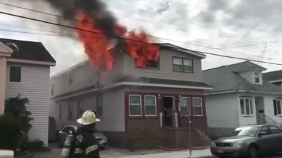 Fire and Stuck Man on Lift Keep Wildwood Firefighters Busy