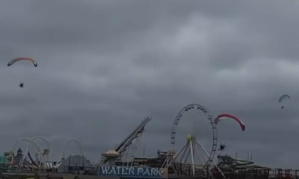 Video: Man Injured in Paraglider Crash on Wildwood Beach