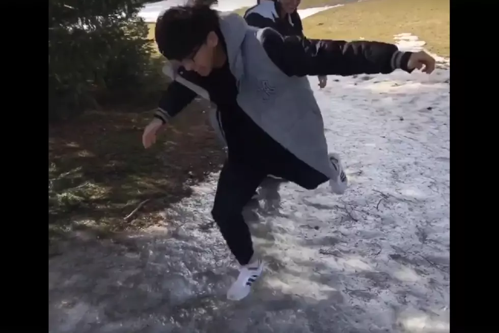 Watch the World's Funniest Ice Slips