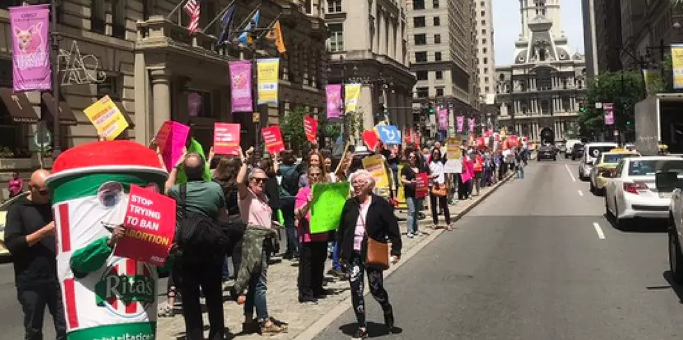 Why Was Rita&#8217;s Mascot at Abortion Rights Rally?