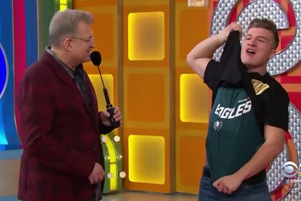 'The Price Is Right' Contestant Shows Eagles Love [VIDEO]