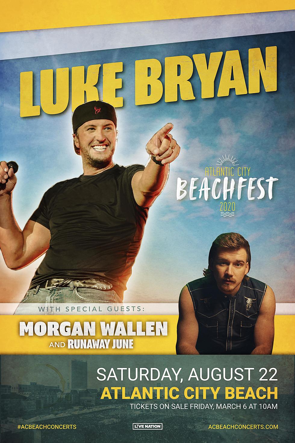 Atlantic City Beachfest: Luke Bryan with Morgan Wallen