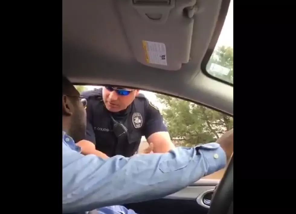 cop pulled over