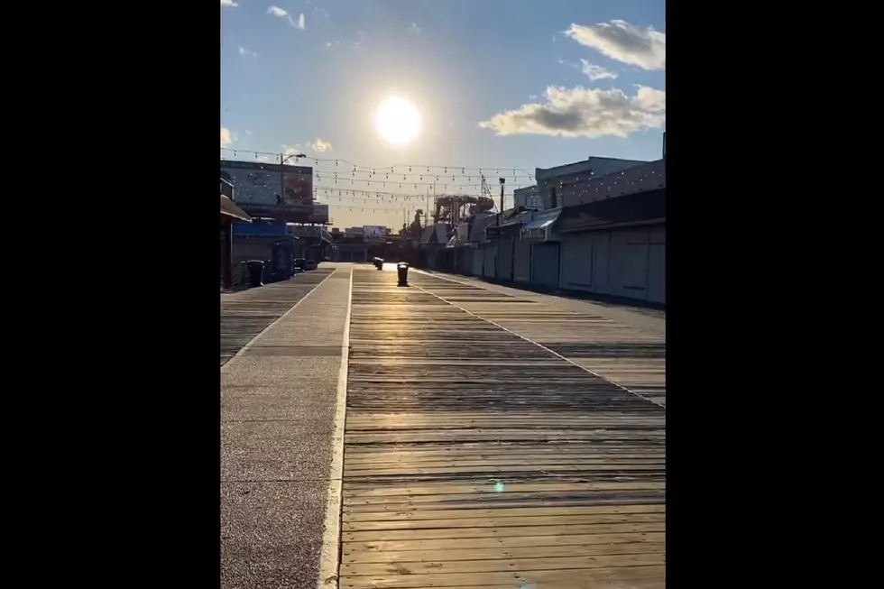 Footage Of An Empty Wildwood Boardwalk Shows How Quick Summer Went