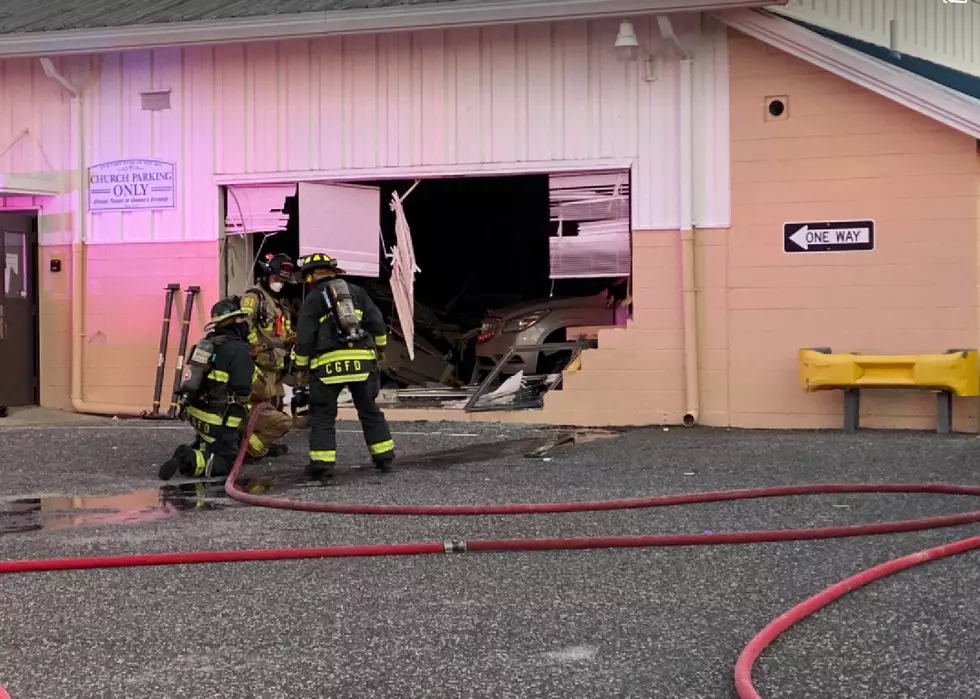 Car Smashes Into Church Hall in Cape May