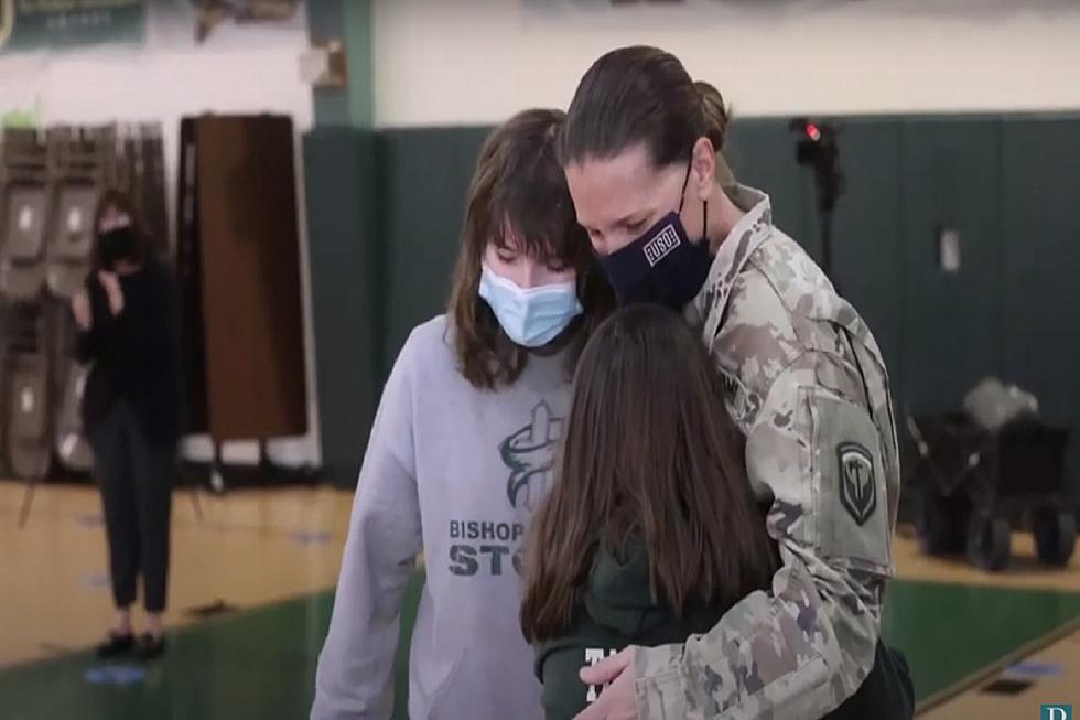 Middle Twp Military Mom Reunites With Daughters in Emotional New Video