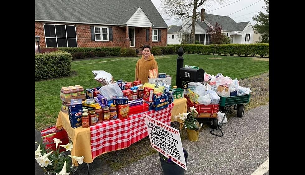 That&#8217;s Amore! Vineland 13-Year-Old Collecting Pasta For Soup Kitchen