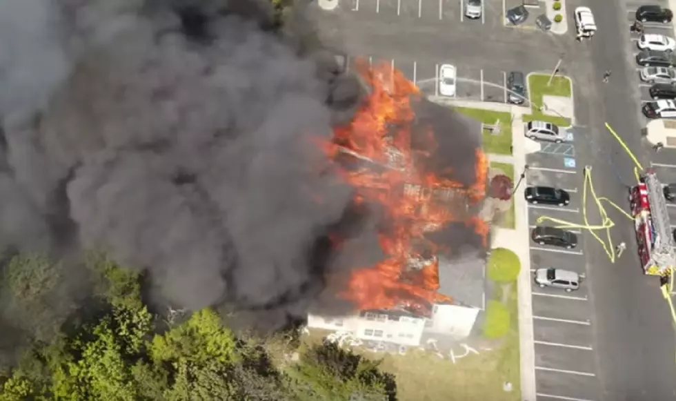 Spectacular Video from Wild Oaks Court Fire in Little Egg Harbor