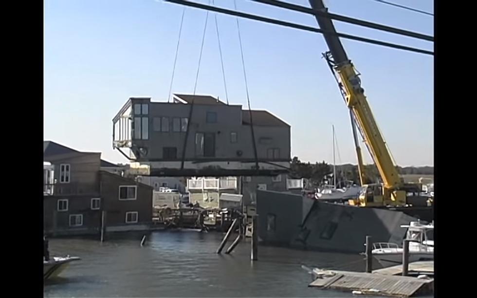 Unsalvageable Houseboats Still Sit In EHT's Sea Village Marina