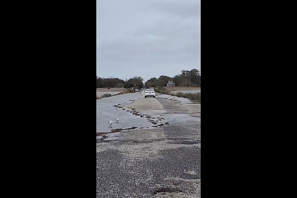 Watch Out For The Super Rough Waters Off Shellbay Pier In Cape May County, NJ