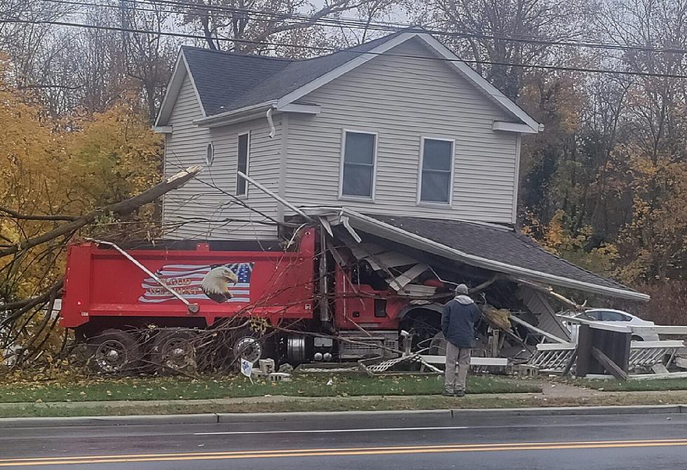 Miracle No One Killed as Dump Truck Smashes House in Egg Harbor City NJ