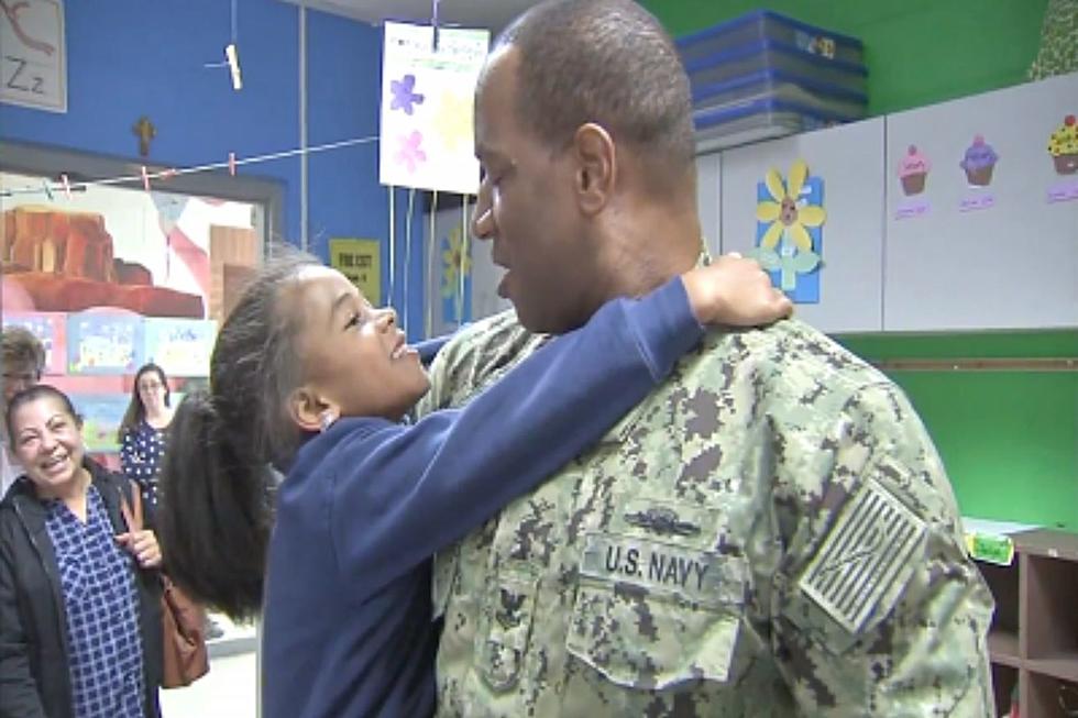 Good Memories: Surprise Homecoming From Mays Landing, NJ Military Dad