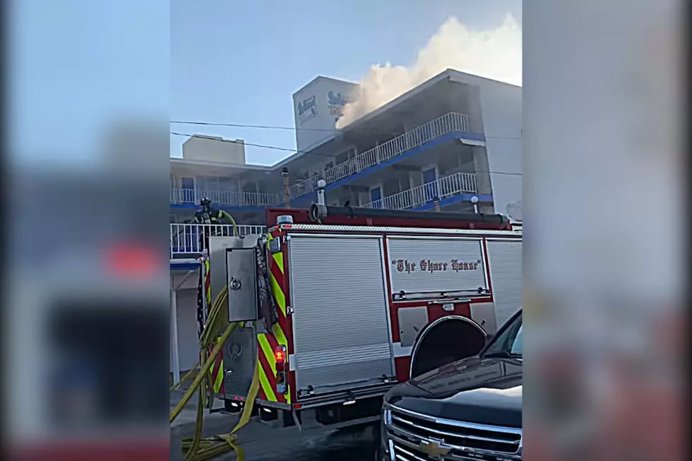 Weekend Fire Breaks Out At Old School Motel In Wildwood Crest, NJ