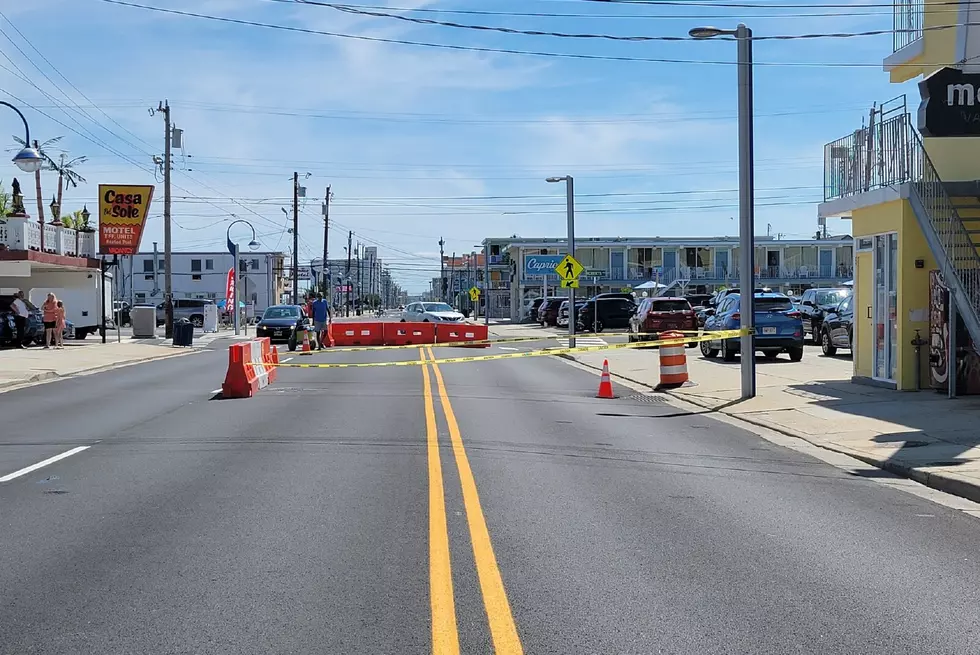Sinkhole Closes Part of Road in Wildwood, NJ