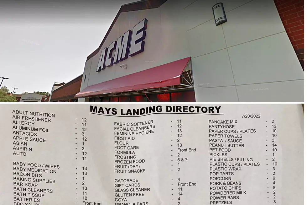 Keep Getting Lost In The Mays Landing, NJ Acme? Here’s A Cheat Sheet