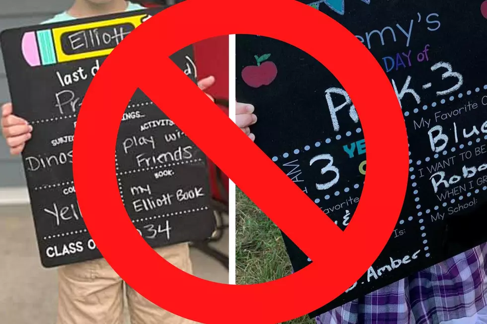 NJ Parents, Time To Ditch The &#8220;Back To School&#8221; Signs For First Day Pics
