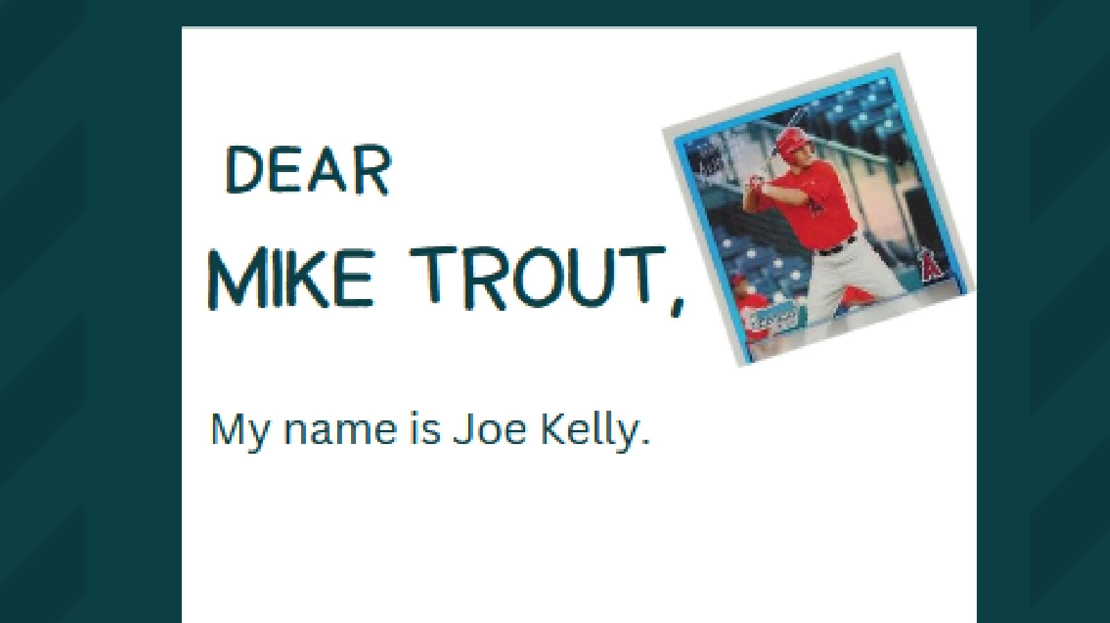 Mike and Jess Trout Want You to Know That Your Game Isn't Over Yet ;