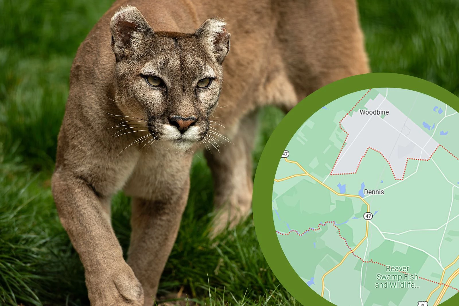 Fear: Galloway Twp NJ Woman Asserts She Was Stalked by Cougar