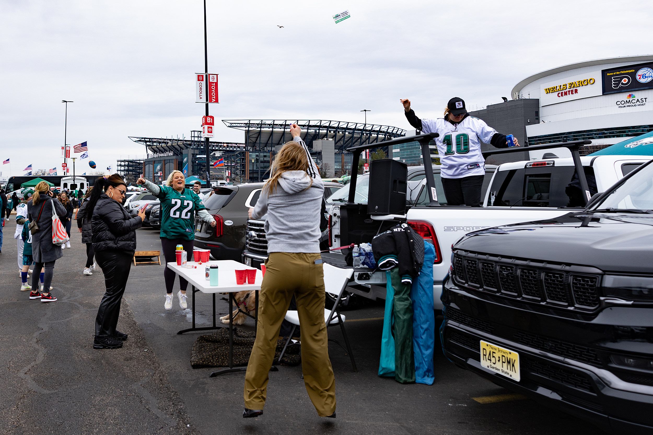 Jason Kelce shares adorable video of his daughter singing Eagles fight song  in her crib after big win