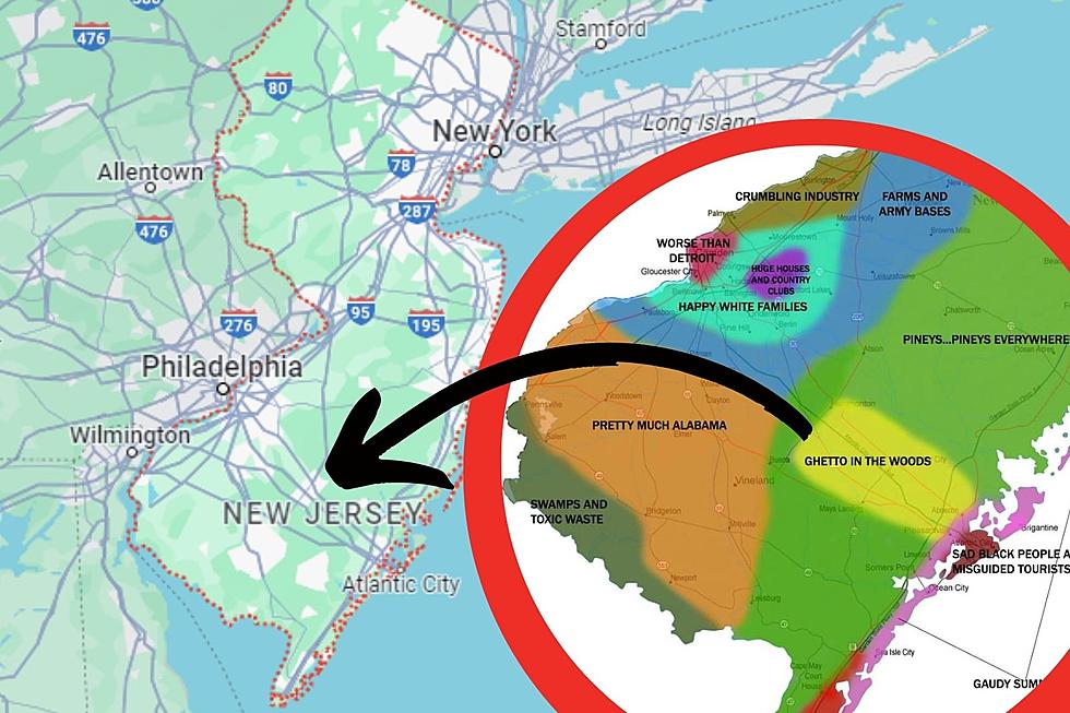 Hilarious Or Mean? Residents Respond To Viral FB Map Of NJ
