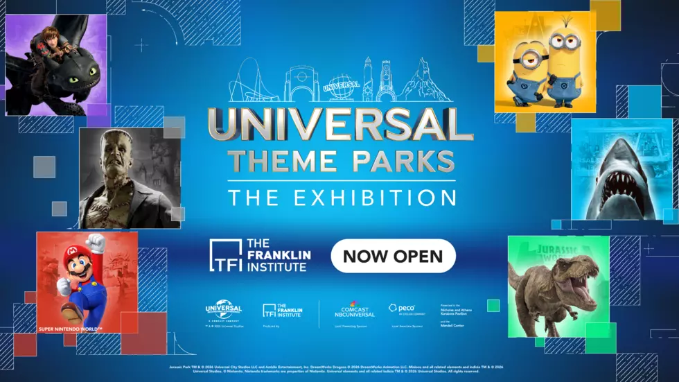 Universal Theme Parks: The Exhibition at The Franklin Institute in Philadelphia