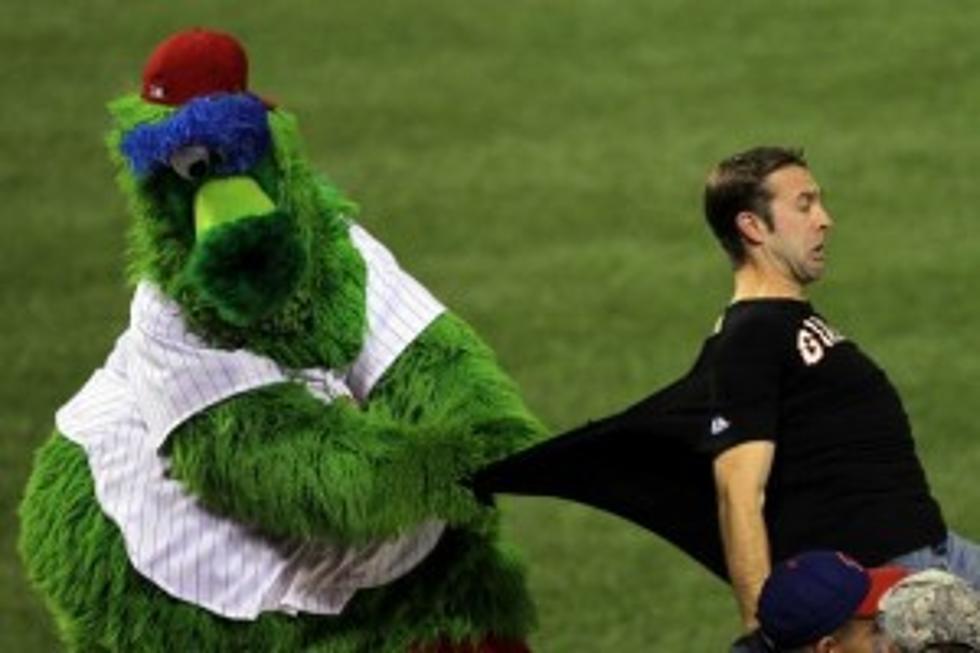 Dunked in Avalon Pool By the Phillie Phanatic, Woman Sues&#8230;Mascot Has No Comment