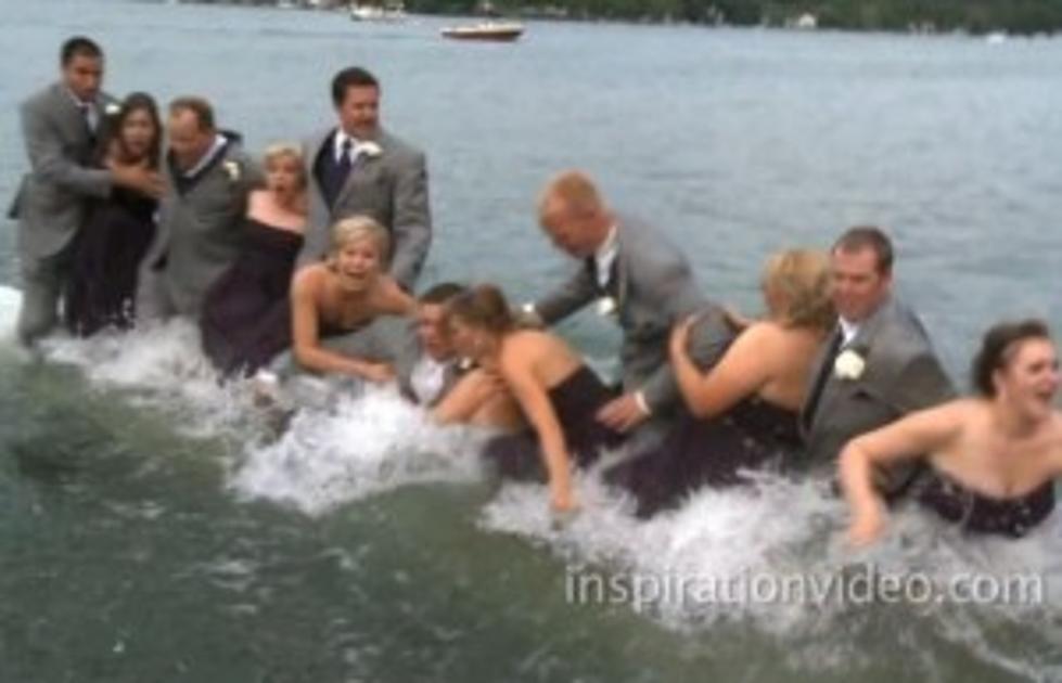 Video of the Week: Wedding Party Falls into a Lake