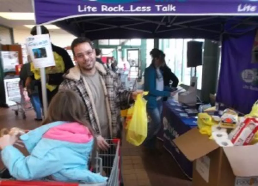 Overwhelming Response to Lite Rock&#8217;s Restore the Shore Food Drive &#8211; How You Can Help