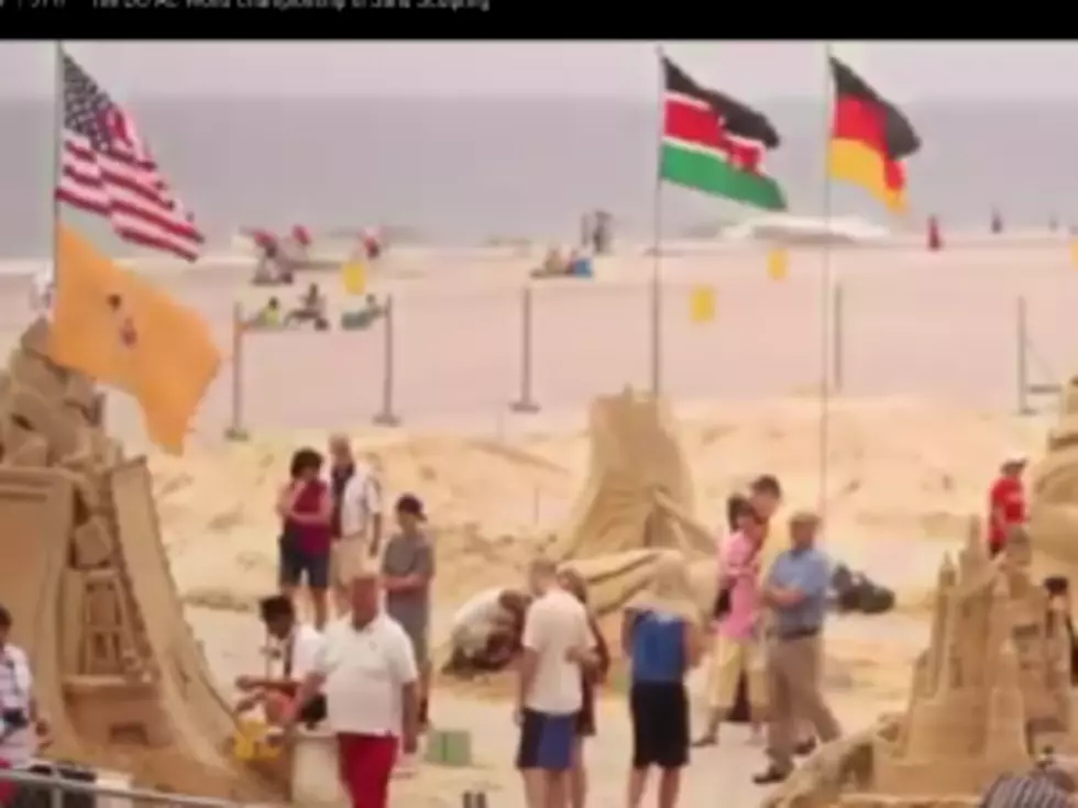 Sand Sculpting World Cup on the Beach in Atlantic City [VIDEO]