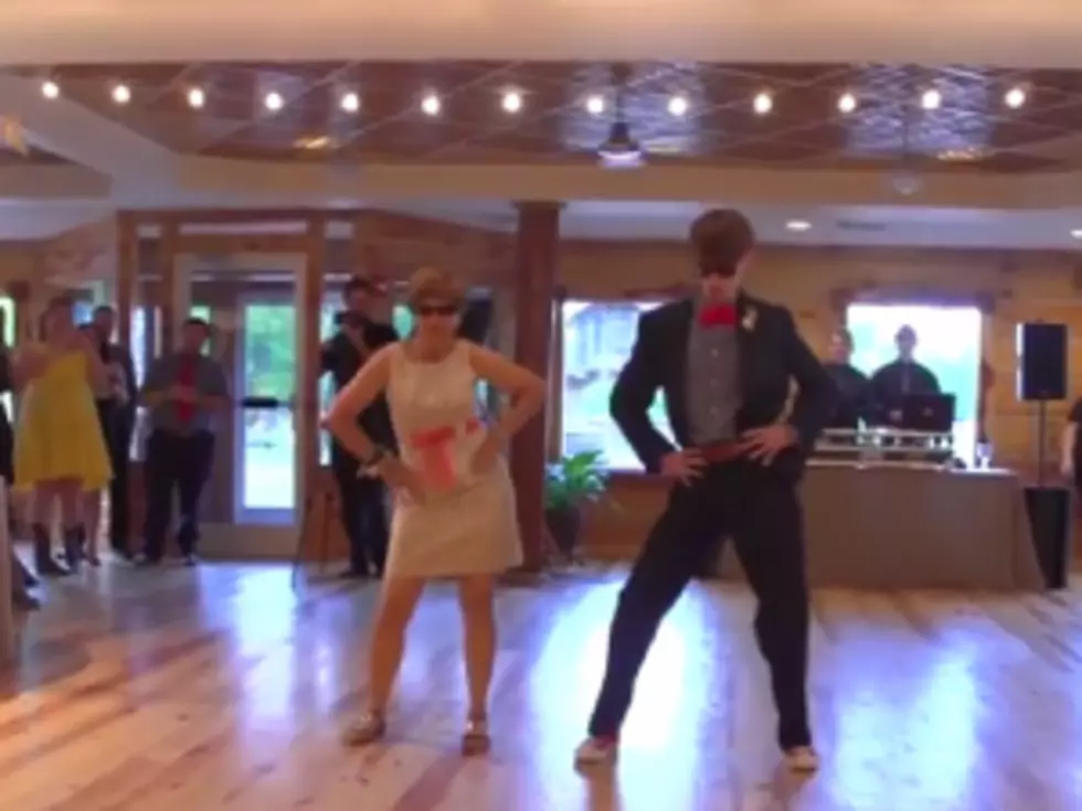 Mother and Son Epic Wedding Dance [VIDEO]