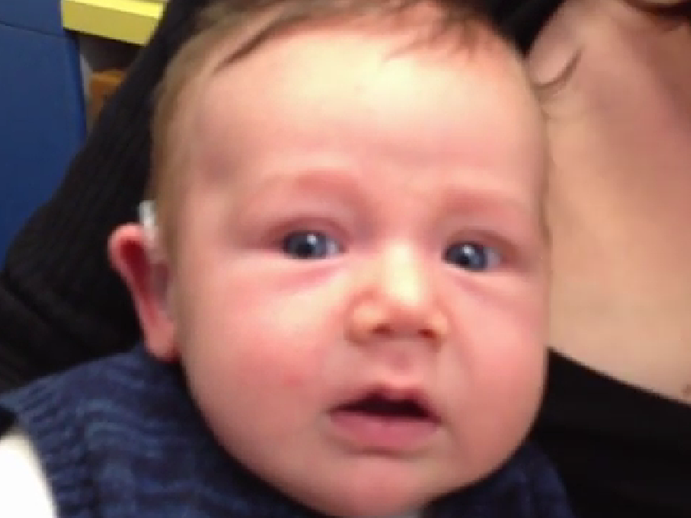 Little Baby Boy Hears for the First Time [VIDEO]