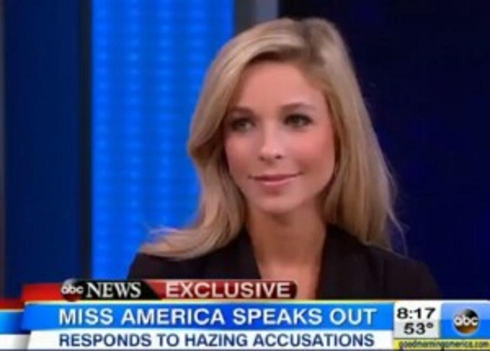 Update: New Miss America Responds to Sorority Hazing Allegations [VIDEO]